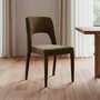 Silla Apilable Verde Tejido Salón 47 X 61 X 84 cm (Set de 4)