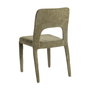 Silla Apilable Verde Tejido Salón 47 X 61 X 84 cm (Set de 4)