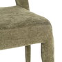 Silla Apilable Verde Tejido Salón 47 X 61 X 84 cm (Set de 4)