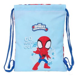 Bolsa Mochila con Cuerdas Spider-Man Rescue Azul Rojo 26 x 34 x 1 cm