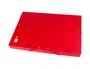 Liderpapel Carpeta Proyectos Folio Lomo 30mm Cartón Forrado Roja 250x350 mm