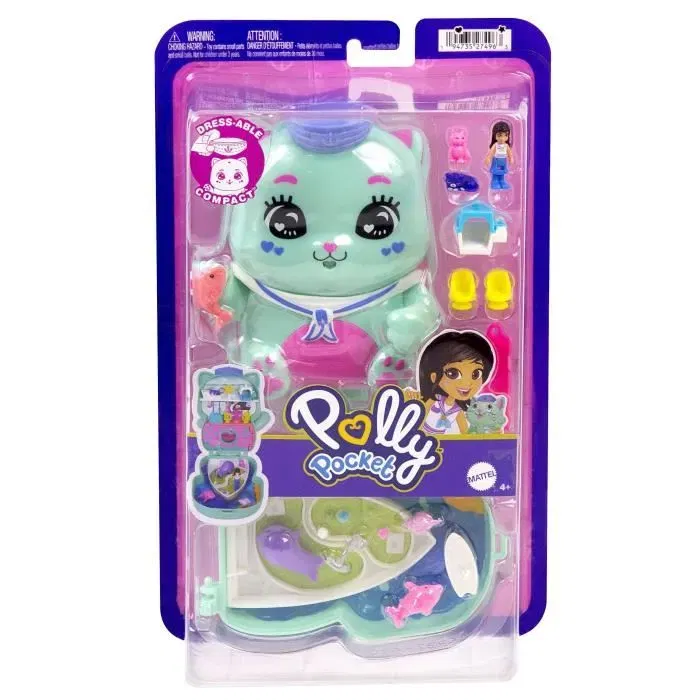 Polly Pocket MATJCR37 Caja de Crucero para Gatitos