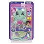 Mattel Polly Pocket Estuche Gatito Marinero con Muñequita y 10 Accesorios