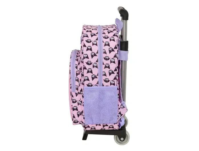 Safta Mochila Modelo 185 con Carro 705 Kuromi de 26x34x11cm