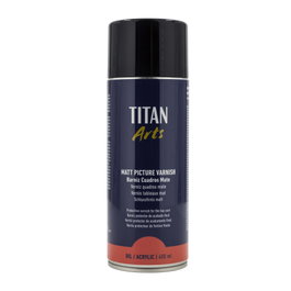 Titan Arts Barniz Cuadros Mate Spray 400ml