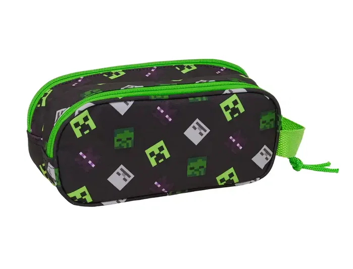 Safta Portatodo Doble 3D Minecraft Safta Portatodo Doble 3D Minecraft