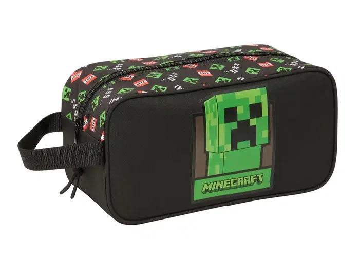 Safta Zapatillero Minecraft Mediano 29x15x14cm