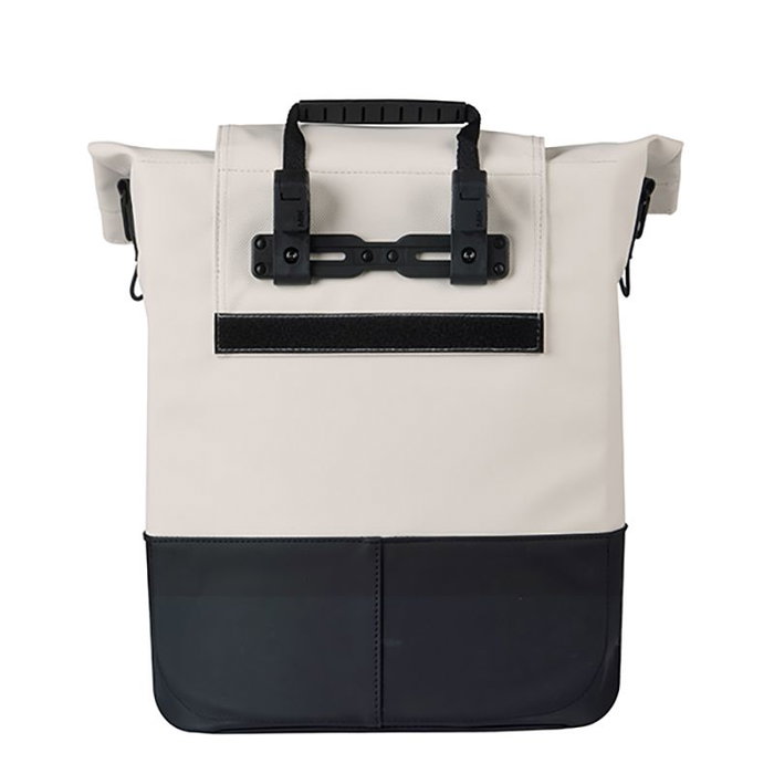 Basil Cove Bolsa Impermeable para Bicicleta 16L con Bandolera - Cuero Vegano MIK