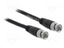 DeLOCK 80084 Cable Coaxial BNC a BNC 75 Ohm 5 m Negro