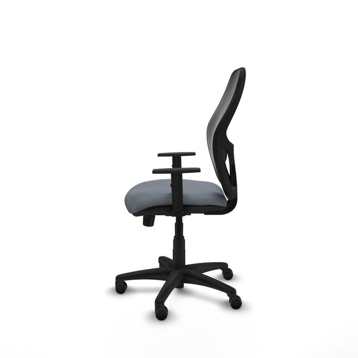 PIQUERAS Y CRESPO Silla de oficina Alocén Gris y Negro