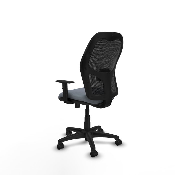 PIQUERAS Y CRESPO Silla de oficina Alocén Gris y Negro