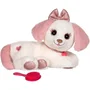 Gipsy Toys Perrito de peluche Puppy Bella GIP3268060565434, muy suave y se ilumina al ritmo de bonitas melodías - 30 cm