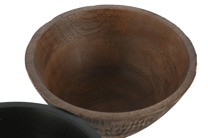 DKD Home Decor Bol de Mango Sai art 24b Surtido de 3 Unidades