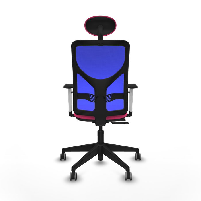 PIQUERAS Y CRESPO Silla de oficina Motilla con mecanismo Sincro/Traslack Rosa y Azul PIQUERAS Y CRESPO Silla de oficina Motilla con mecanismo Sincro/Traslack Rosa y Azul