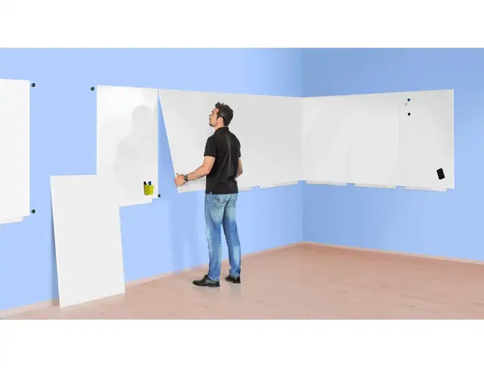 Rocada Skinwhiteboard Pro Pizarra Blanca Lacada Magnética 100x150 cm