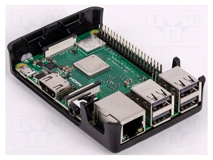 RASPBERRY PI Carcasa Oficial V2 para Raspberry Pi 3 B y 3 B+ RASPBERRY PI Carcasa Oficial V2 para Raspberry Pi 3 B y 3 B+