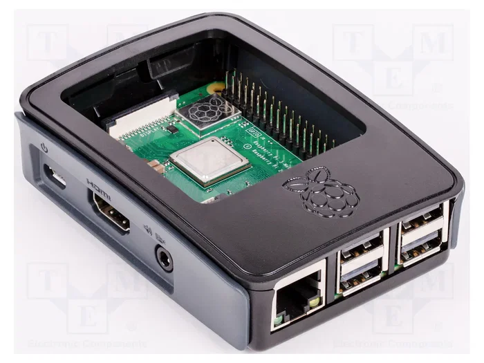 RASPBERRY PI Carcasa Oficial V2 para Raspberry Pi 3 B y 3 B+ RASPBERRY PI Carcasa Oficial V2 para Raspberry Pi 3 B y 3 B+