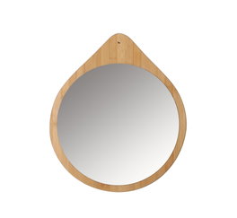 DKD Home Decor Espejo de Madera y Cristal Natural 38x1x45