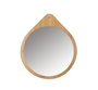 DKD Home Decor Espejo de Madera y Cristal Natural 38x1x45