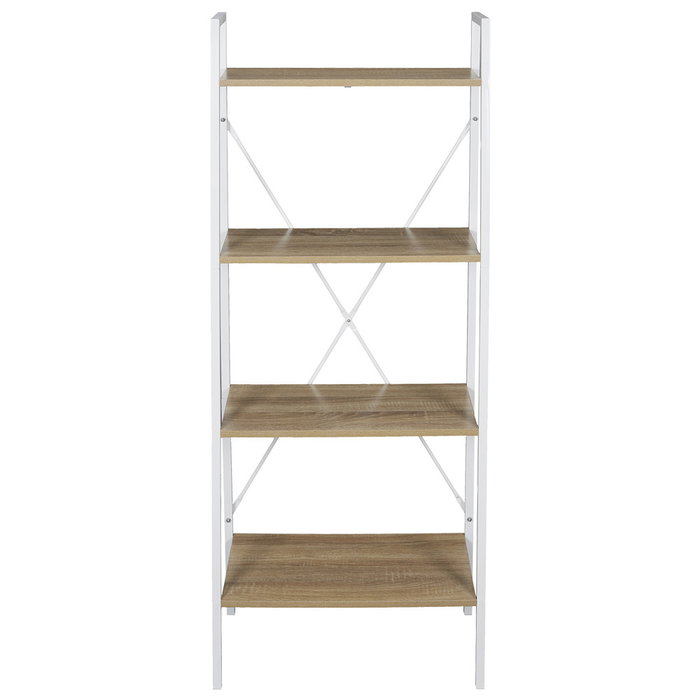 Home Deco Factory Estantería Loka Blanca 60x32,5x148 cm