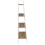 Home Deco Factory Estantería Loka Blanca 60x32,5x148 cm