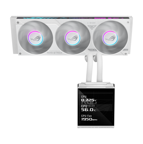 ASUS ROG STRIX SLC IV 360 ARGB LCD WHITE Kit de refrigeración líquida Blanco
