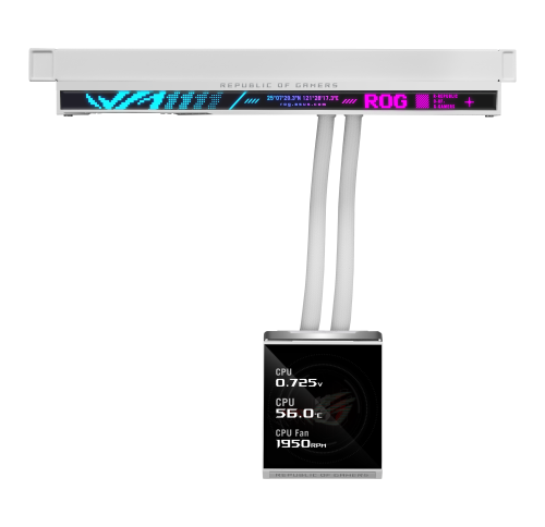 ASUS ROG STRIX SLC IV 360 ARGB LCD WHITE Kit de refrigeración líquida Blanco