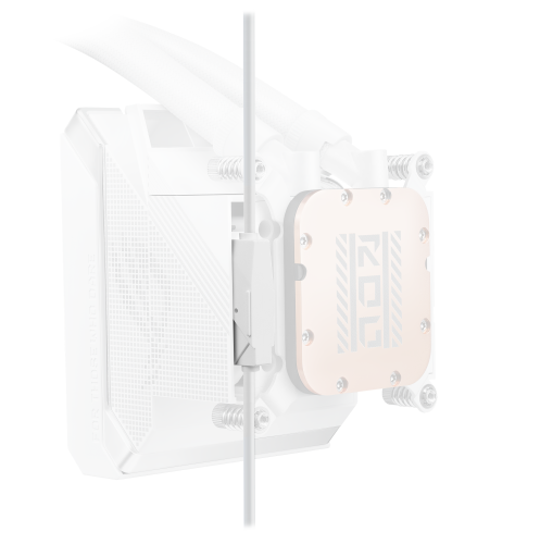 ASUS ROG STRIX SLC IV 360 ARGB LCD WHITE Kit de refrigeración líquida Blanco