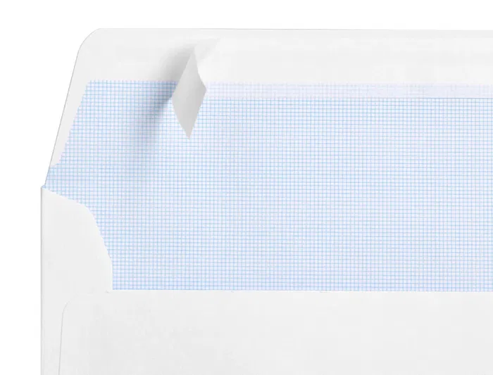 Liderpapel Sobre nº 2 Blanco Din Americano 110x220 mm con Tira de Silicona Paquete de 25 Unidades