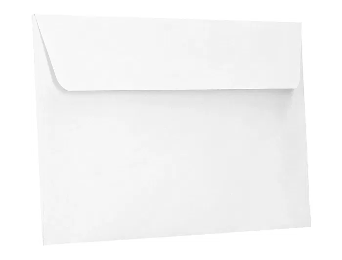 Liderpapel Sobre nº 2 Blanco Din Americano 110x220 mm con Tira de Silicona Paquete de 25 Unidades
