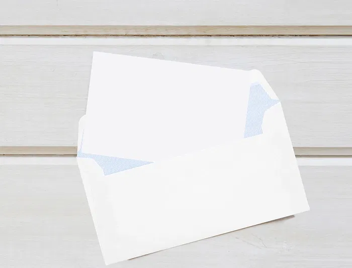 Liderpapel Sobre nº 2 Blanco Din Americano 110x220 mm con Tira de Silicona Paquete de 25 Unidades