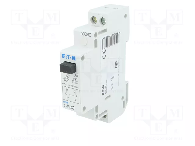 EATON ELECTRIC Interruptor de botón Z-PU Negro