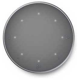 DELL MH3021P Altavoz con micrófono USB-C Plug & Play para adaptador móvil, con reducción de ruido, compatible Latitude/Precision, Plata