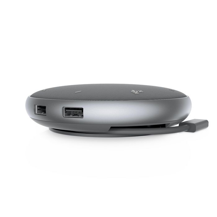 Dell Adaptador USB-C con Altavoz Integrado, 1x USB-C, 1x HDMI, 2x USB-A