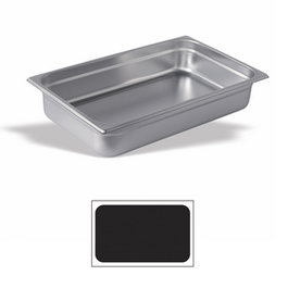 Vollrath Pujadas Cubeta GN 1/1, Acero Inoxidable 18/10, 7 Litros - 53 cm (Largo) x 32.5 cm (Ancho) x 5.5 cm (Alto)