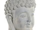 DKD Home Decor Figura de Buda Gris en Magnesia