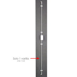 WOLFPACK LINEA PROFESIONAL Varilla Falleba Blanco 1 Metro