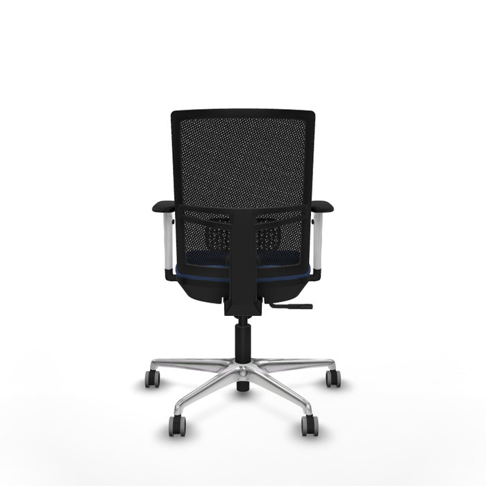 PIQUERAS Y CRESPO Silla de oficina Yunquera con mecanismo Sincro, Azul marino y Negro PIQUERAS Y CRESPO Silla de oficina Yunquera con mecanismo Sincro, Azul marino y Negro