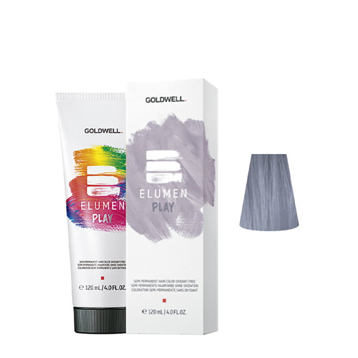 Goldwell ELUMEN PLAY Tinte Semi-Permanente sin Oxidante #Metallic Silver 120 ml