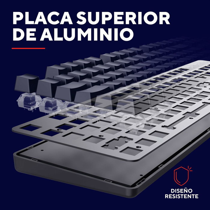 Trust Gaming GXT 871 Zora Teclado Mecánico RGB Negro