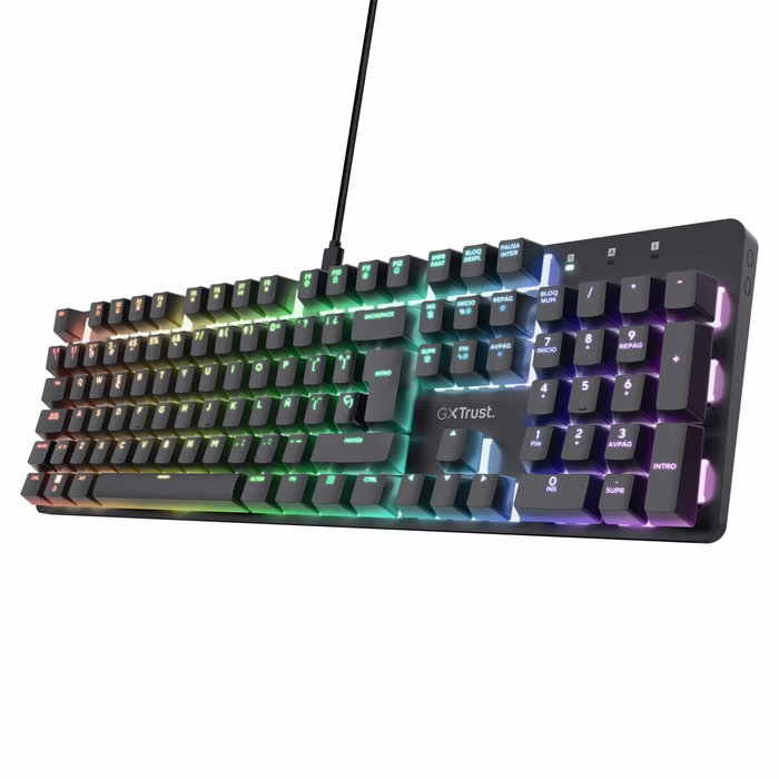 Trust Gaming GXT 871 Zora Teclado Mecánico RGB Negro