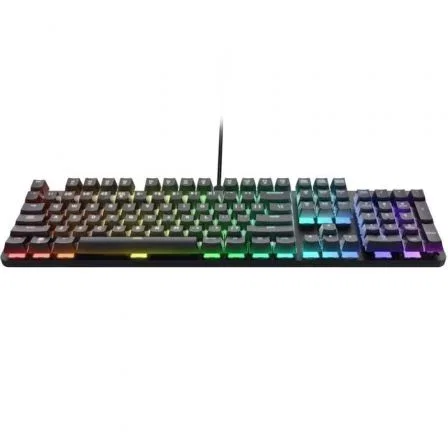 Trust Gaming Teclado Mecánico Gaming GXT 871 Zora, Retroiluminación RGB, Anti-ghosting N-Key Rollover, Compatible con PC y Consolas Trust Gaming Teclado Mecánico Gaming GXT 871 Zora, Retroiluminación RGB, Anti-ghosting N-Key Rollover, Compatible con PC y Consolas