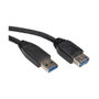 ROLINE Cable USB 3.2 Gen 1 A-A 1,8 m Negro 11.02.8978