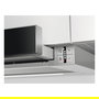 AEG DPE5660M Campana extractora semintegrada 60cm, 495 m³/h, 3 velocidades + intensiva, filtros extraíbles, eficiencia energética A, color gris