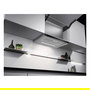 AEG DPE5660M Campana extractora semintegrada 60cm, 495 m³/h, 3 velocidades + intensiva, filtros extraíbles, eficiencia energética A, color gris