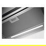 AEG DPE5660M Campana extractora semintegrada 60cm, 495 m³/h, 3 velocidades + intensiva, filtros extraíbles, eficiencia energética A, color gris