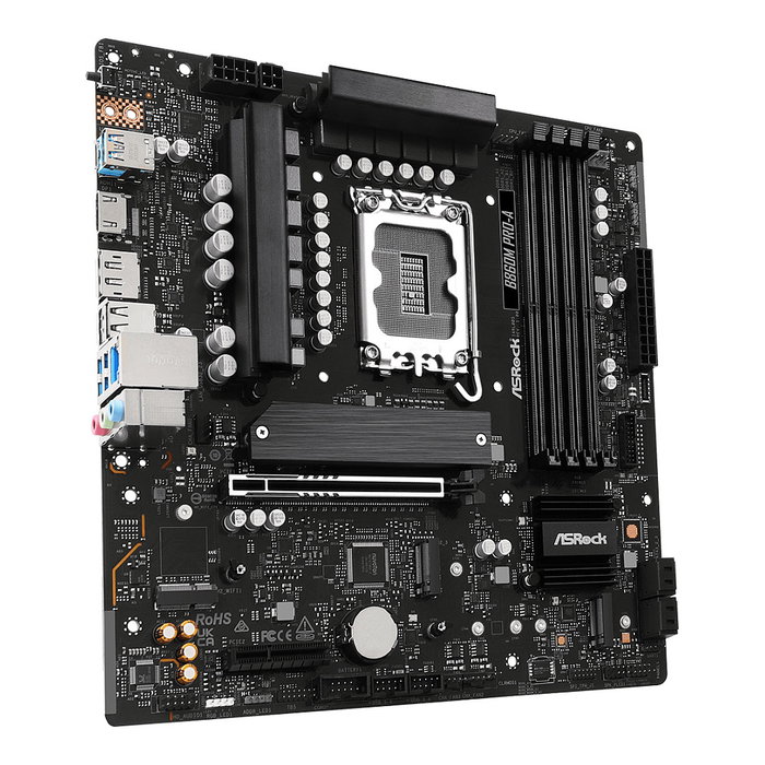 ASROCK B860M Pro-A (1851) (D) Placa Base Intel B860 Socket LGA 1851 DDR5-SDRAM micro ATX para PC