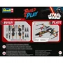 Revell AABIC65457 - Kit de construcción Star Wars Caza X-Wing de Poe con luces y sonidos, modelo para construir y jugar, para mayores de 6 años