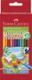 Faber Castell Lápices de Colores Triangular con Surtido de 24 Unidades en Estuche