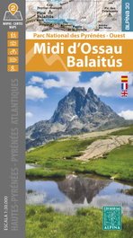 ALPINA, MIDI D'OSSAU BALAITÚS 1:30.000 (2 MAPES ALPINA)